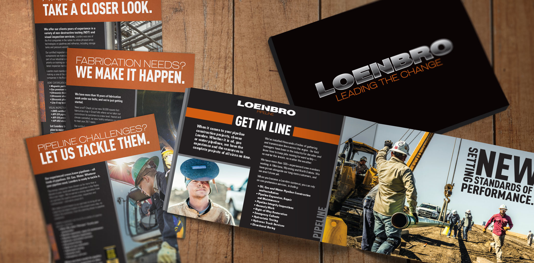 Loenbro - One Sheets & Brochure