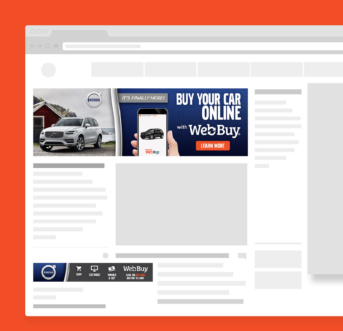 WebBuy Targeted Digital Banner Ads