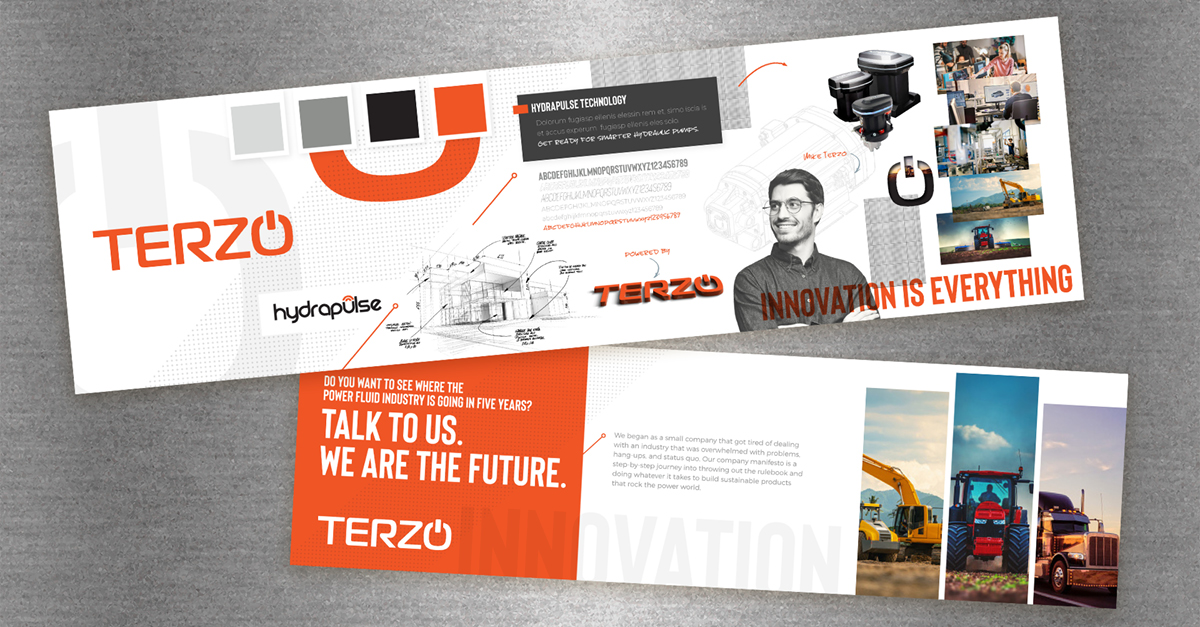 Marketing Collateral Creation for TERZO Power Systems