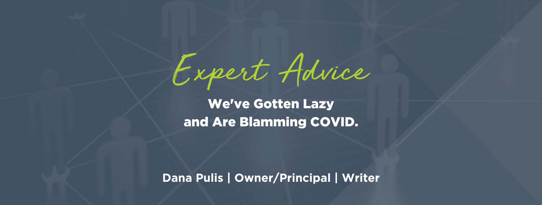 Don't blame COVID - Marketing