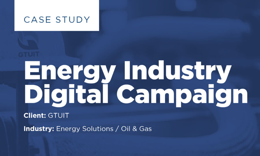 Energy Industry Digital campaign