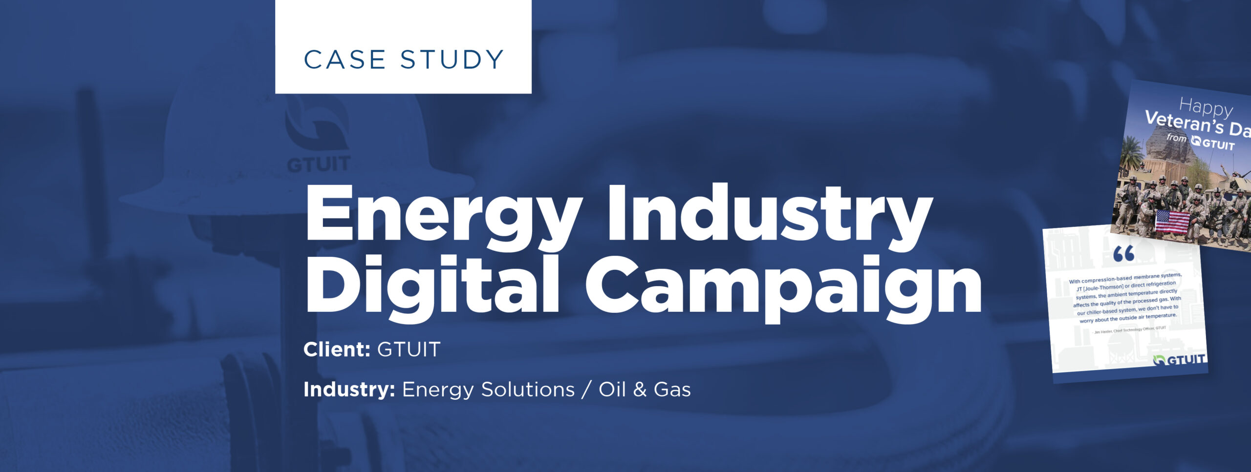 Energy Industry Digital campaign