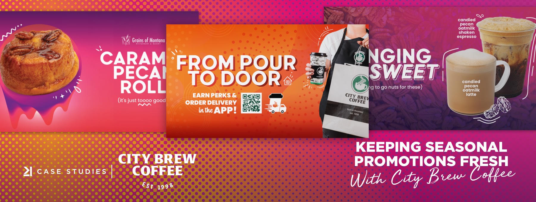 coffee shop marketing for city brew coffee based in Billings MT