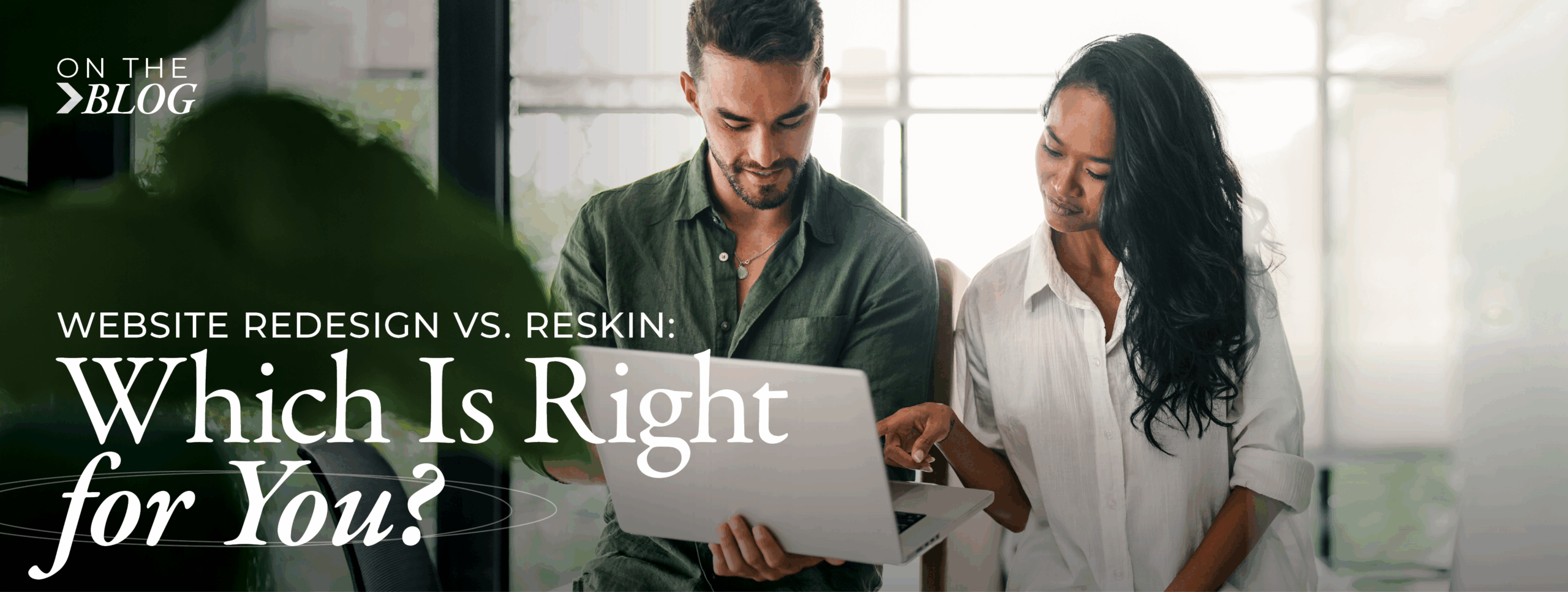 Website Redesign vs Reskin